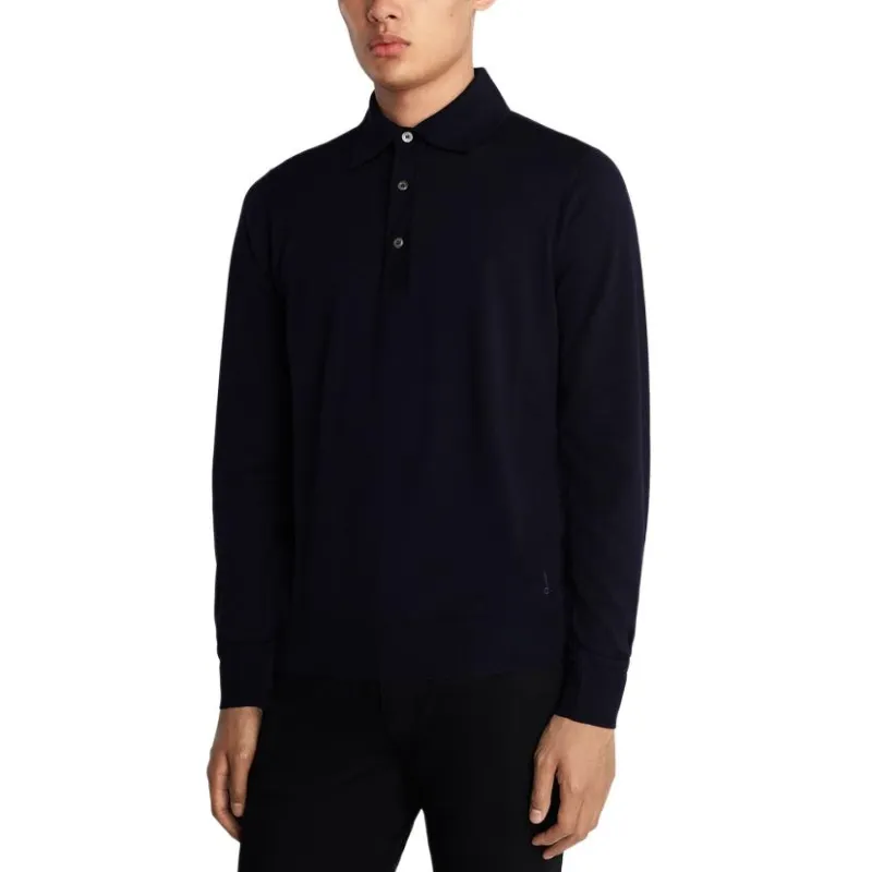 Dunhill FW22 Polo Shirt Men's Navy-1