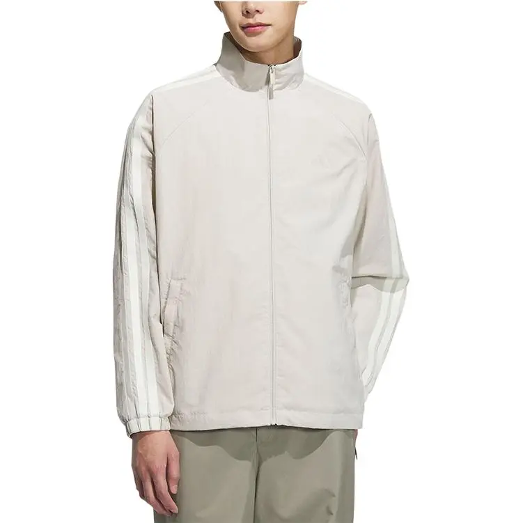 Adidas Jackets Men Beige-3