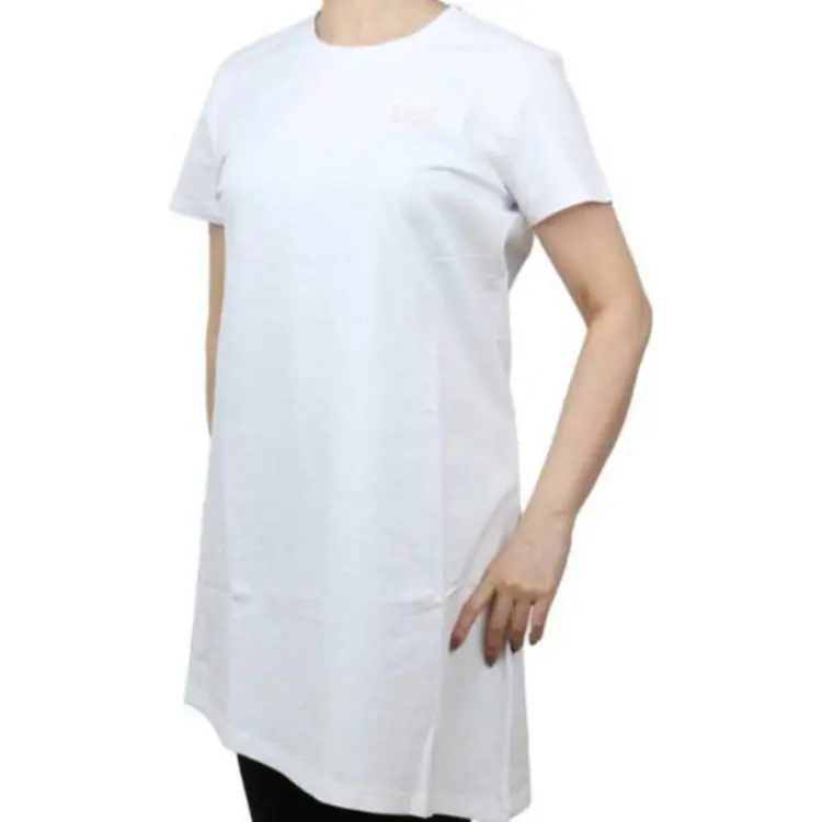 EMPORIO ARMANI Short Sleeved Dresses Women's White-2
