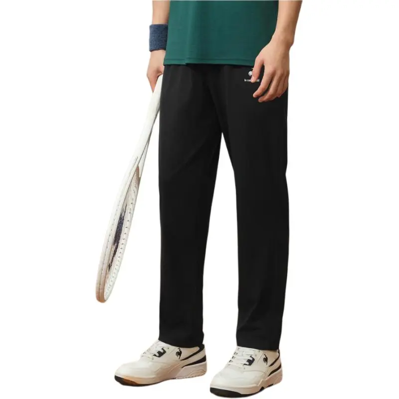 Le Coq Sportif Knitted Sweatpants Men's Dazzle Black-4