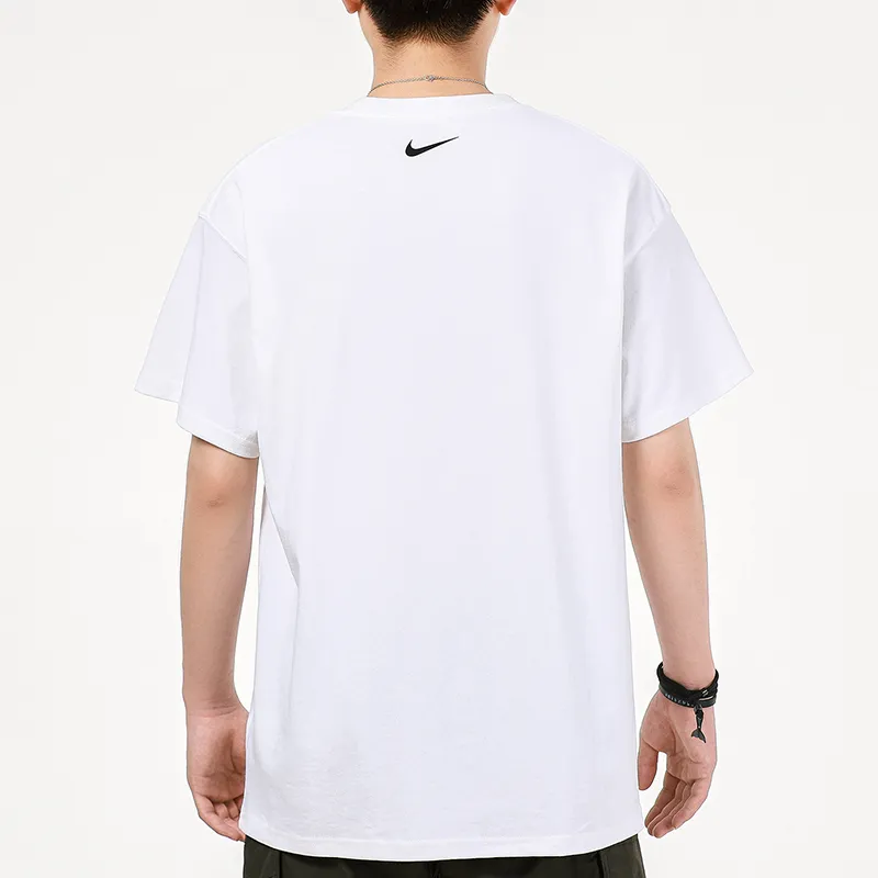 Nike T Shirts Men White-4