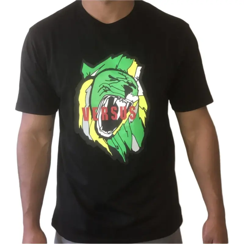VERSACE T Shirts Men Black-4