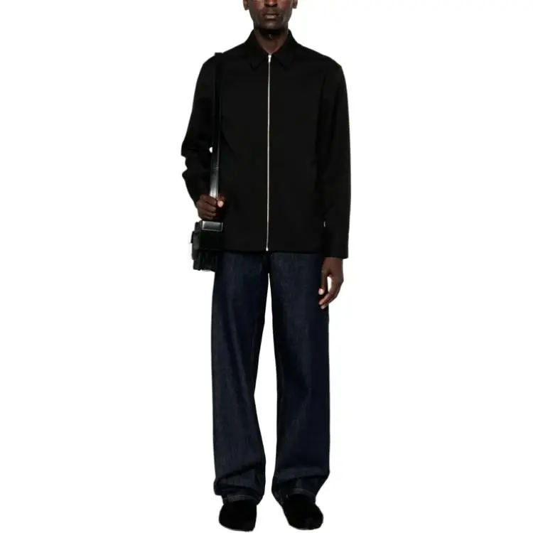 JIL SANDER Long Sleeved Gabardine Shirt-2