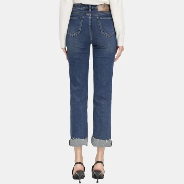 JESSYLINE Jeans Women's Denim Blue-3