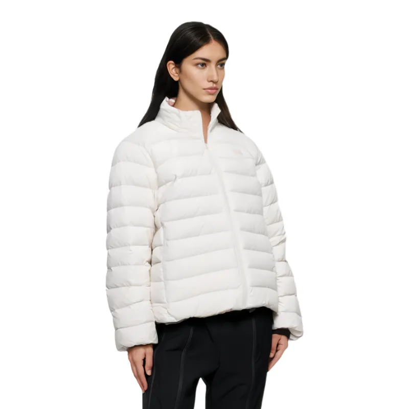 THE NORTH FACE Down Jacket Women's White Pink-3
