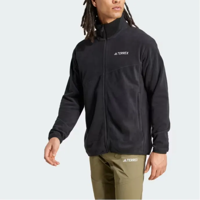 Adidas Free Shipping With AdiClub Terrex Multi Full Zip Fleece Jacket-1