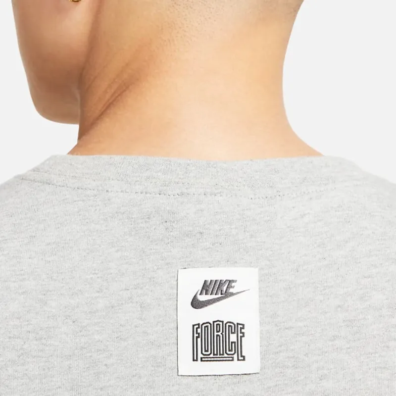 Nike T Shirts Men Light Gray-3