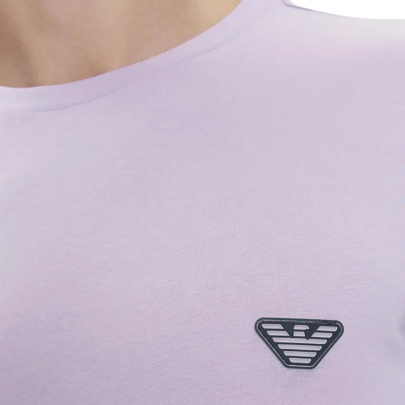 EMPORIO ARMANI Logo embellished T shirt-4