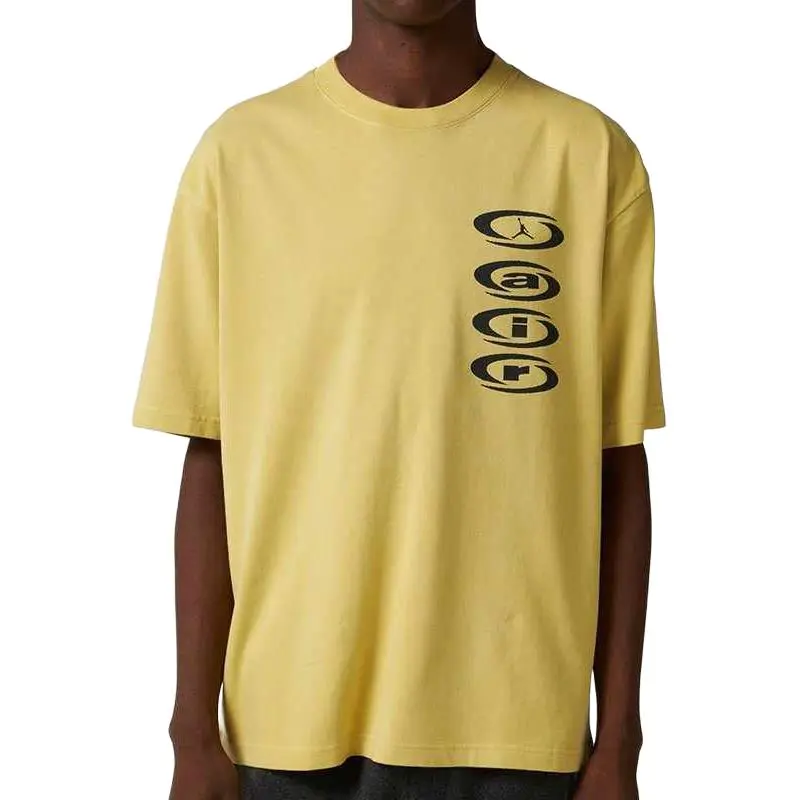 Jordan x Travis Scott T-Shirt Men's Celery Green-2