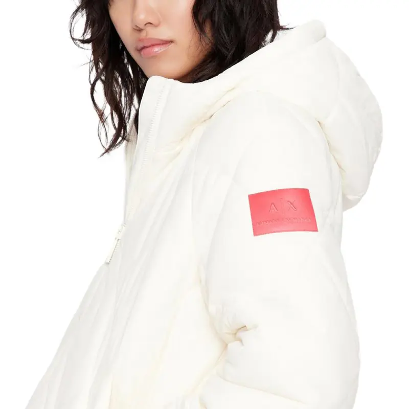 ARMANI EXCHANGEAE FW22 Jackets & Coats Women's White-5