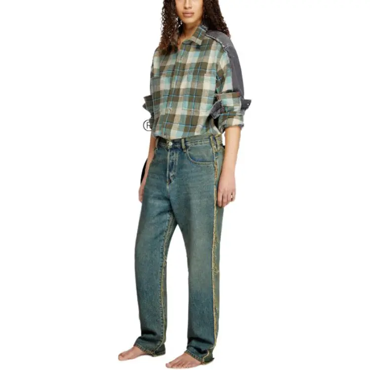 Timberland X DIESEL Timberland Collaboration Shirts Unisex Green/Black-3