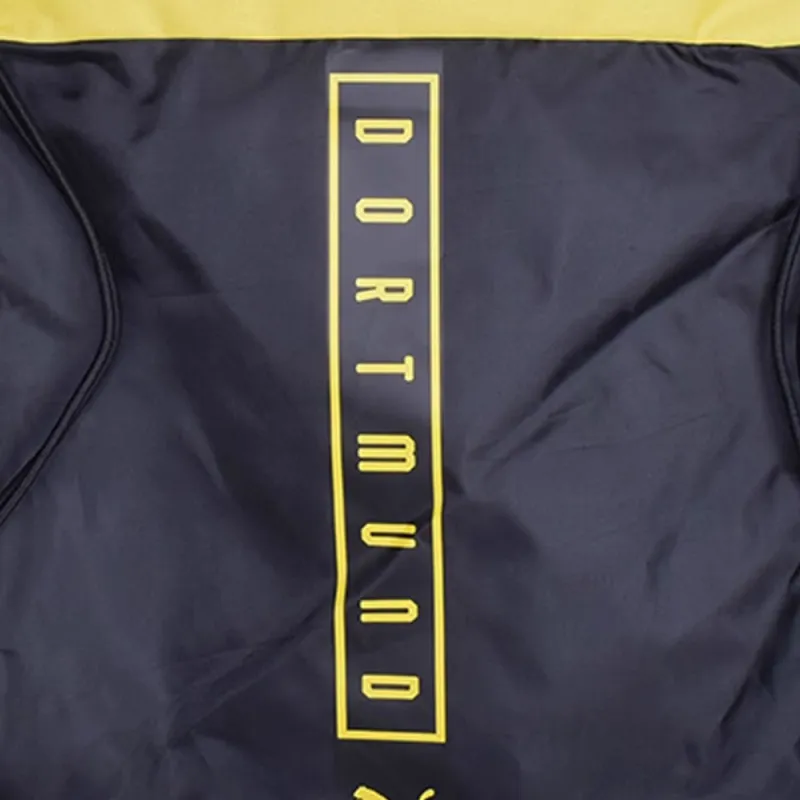 PUMA Lightweight Fashion Shoulder Bag Unisex Black & Yellow-3