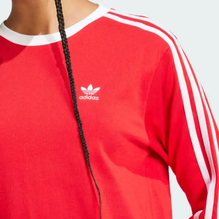 Adidas Originals Adicolor 3 Stripes Regular Long Sleeve Tee-3