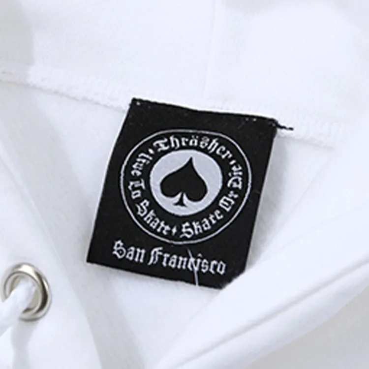 Thrasher Sweatshirts Unisex White-2