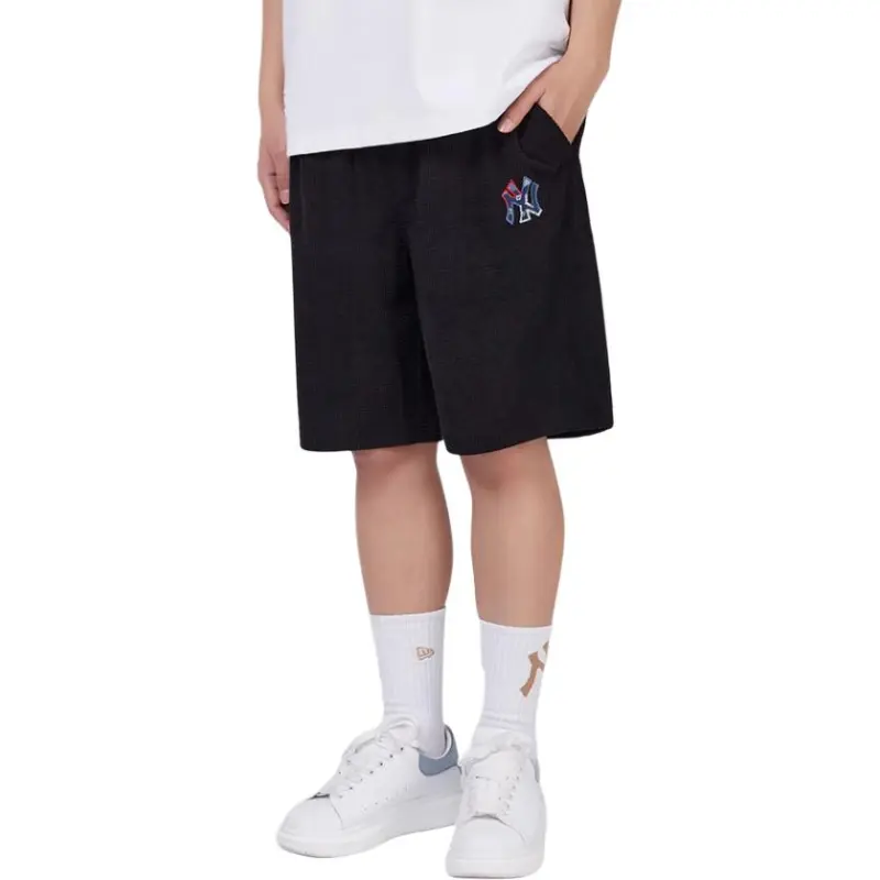New Era x MLB SS24 New York Yankees Skate Collection Casual Shorts Unisex Black-2