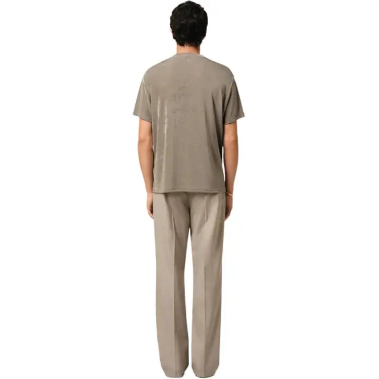 AMIPARIS Rib Jersey Short Sleeve T Shirt-3