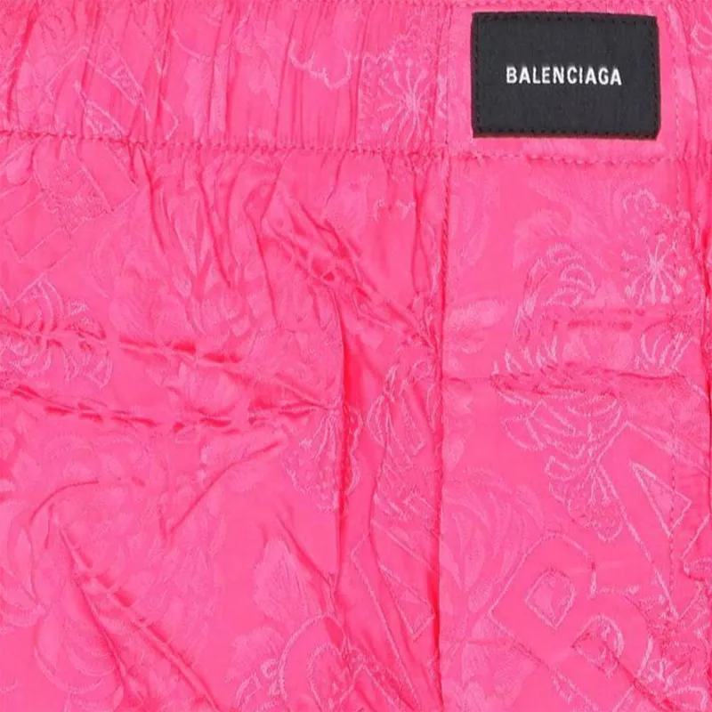 Balenciaga Pyjama Shorts 'Pink'-3