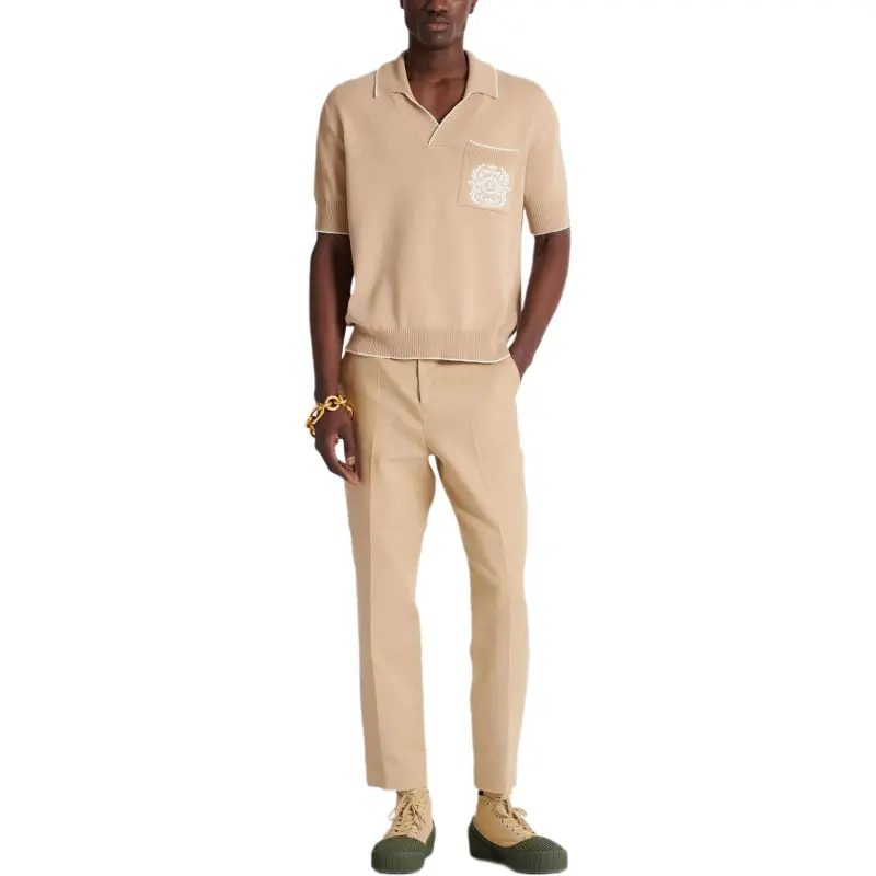 BALMAIN Embroidered Polo Shirt-3