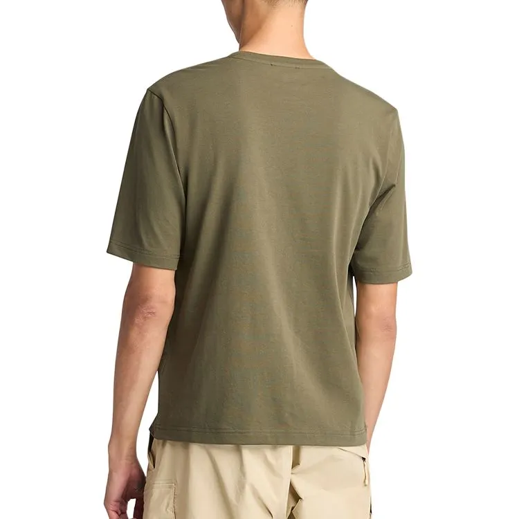 Timberland SS25 T Shirt Men's Army Green-3