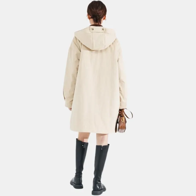 ZIMO Puffer Jacket Women's Beige Yellow-1