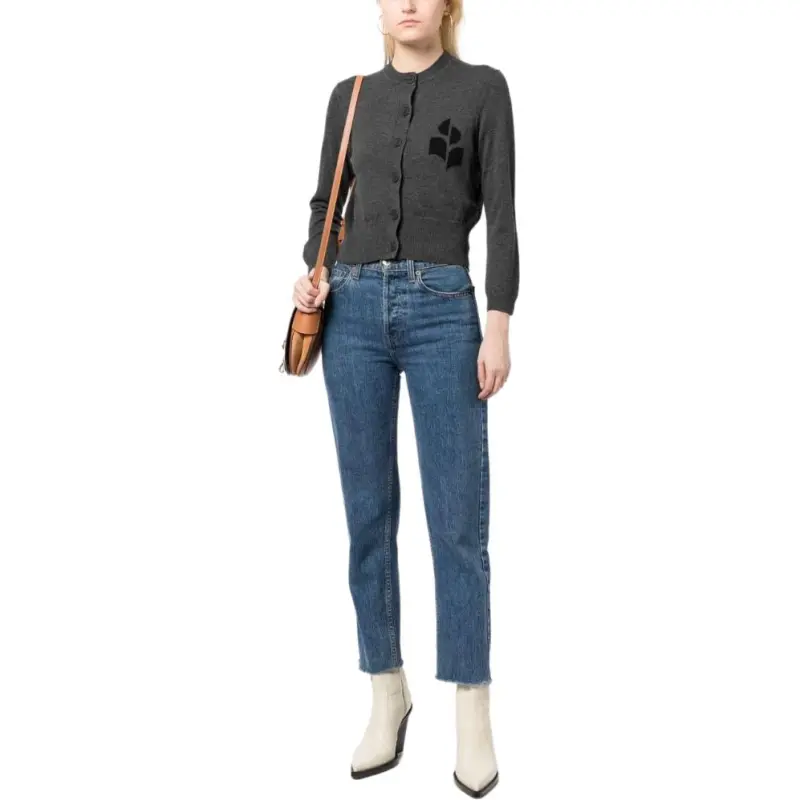 ISABEL MARANT ETOILE Newton Button-Up Cardigan-1