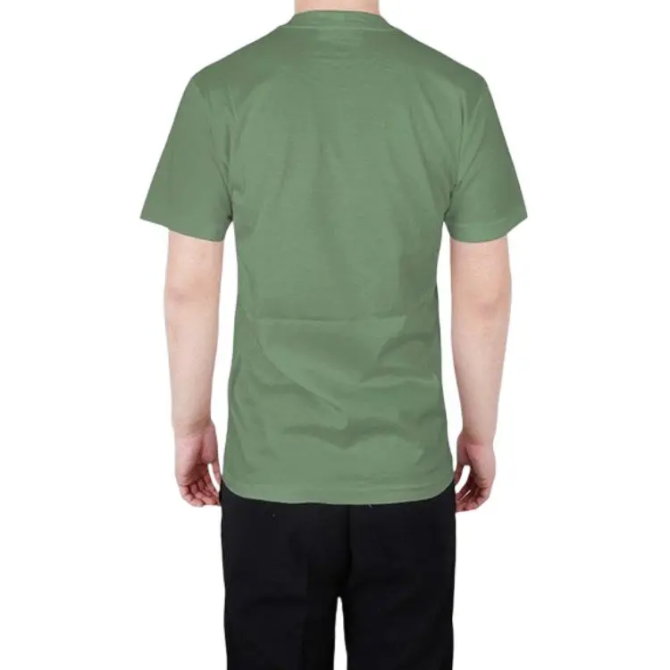 STONE ISLAND Logo patch Short sleeved T shirt-3