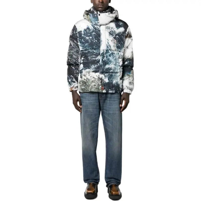 DIESEL Planet Camou Padded Jacket-3