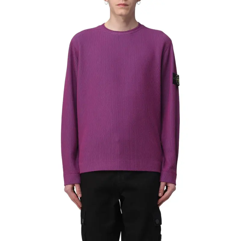 STONE ISLAND Sweaters Men Fuchsia-2