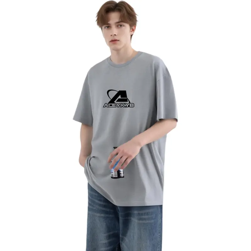 YK&YB T Shirts Unisex Heather Gray-2