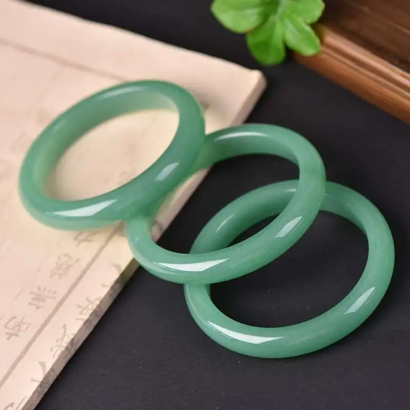 YOULING Aventurine Bangles Women's-2