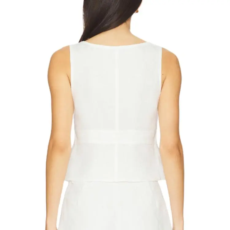 PAIGE Tank Tops Women's White-1