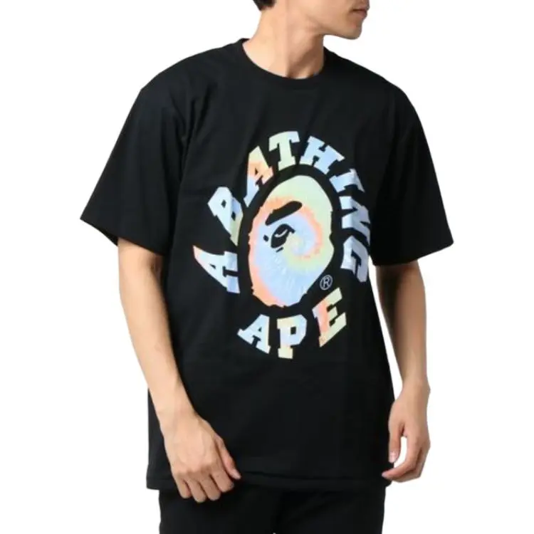 Bape Tie Dye Twist College Tee-6