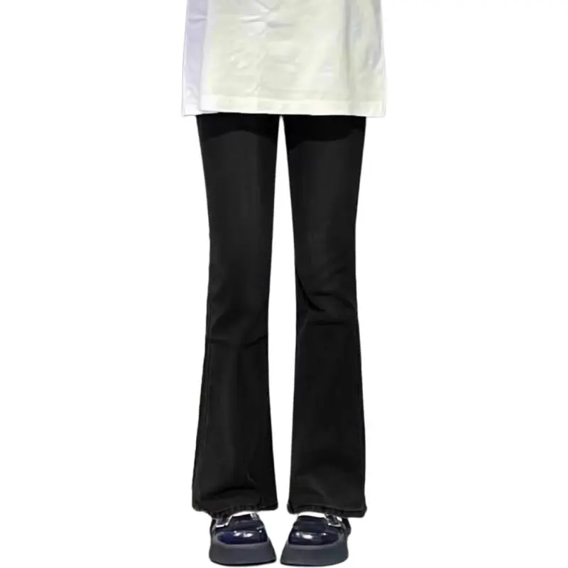 DUATOGE Jeans Unisex Carbon Black -3