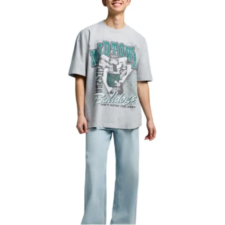 Hollister T Shirts Men Gray-2