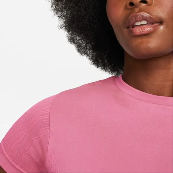 Nike T-Shirt Women's Refining Gold Pink-3