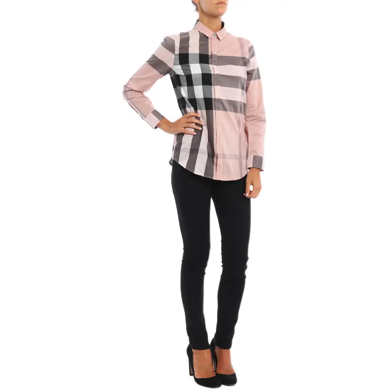 Burberry Shirts Women's Pink-4