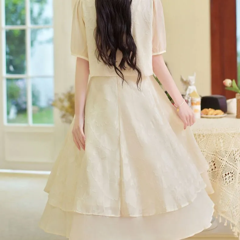 SONDR Two Piece Skirt Sets Women's White-1