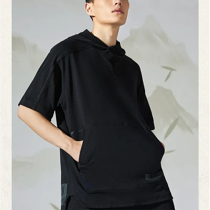 LiNing T Shirts Men Black-2