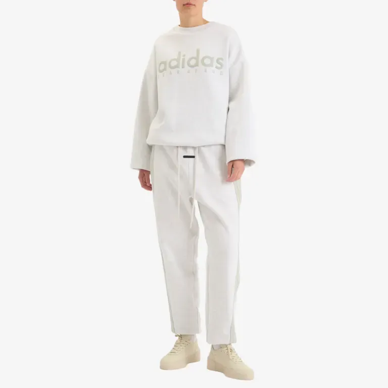 Adidas Free Shipping With AdiClub Fear Of God Athletics Heather Fleece Crewneck-2