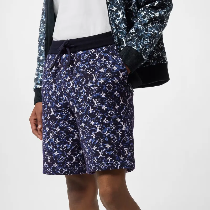 LOUIS VUITTON FW23 Casual Shorts Men's Blue-3