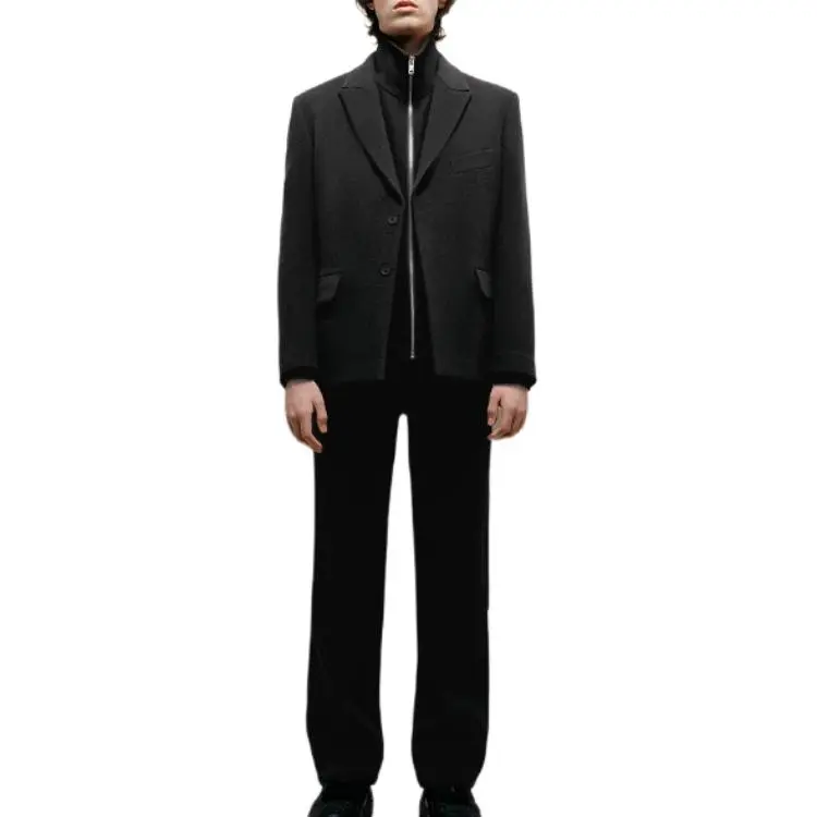 PEACEBIRD MEN x Juan Salazar Business Suit Men's Blue-6