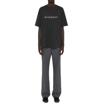 Givenchy Slim Fit Reverse Print T Shirt