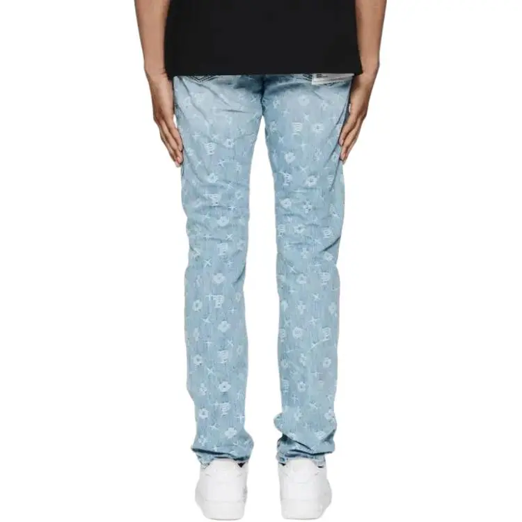 PURPLE BRAND Monogram Jeans-3