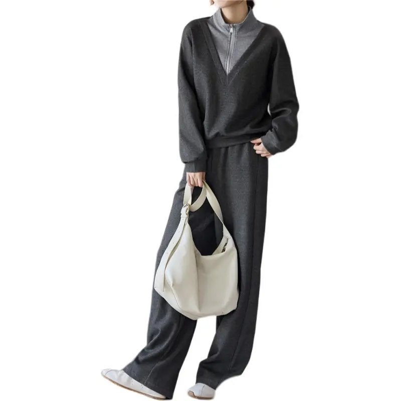 XWI Casual Suit Women's Dark Gray-0
