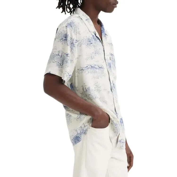 Levis Shirts Men White-4
