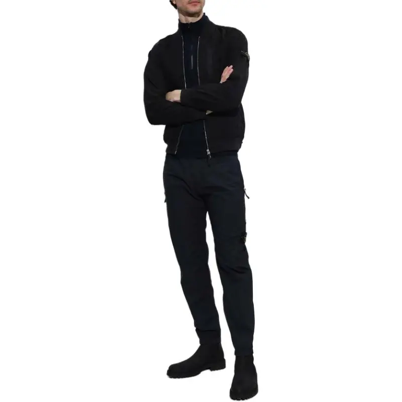STONE ISLAND SS23 Jacket Men's Black-4