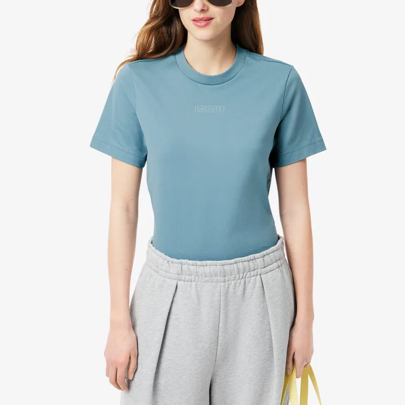 LACOSTE T Shirts Women's Blue-2