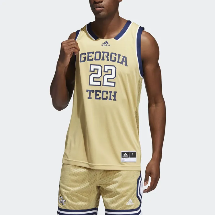 Adidas Yellow Jackets Swingman Jersey-2