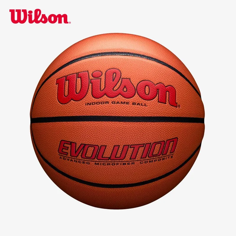 Wilson Microfiber Leather Basketball Orange Size 7 Ball Training Unisex-4