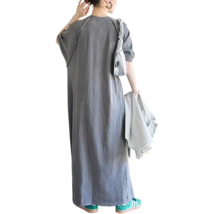 FREAK'S STORE Short Sleeved Dress Women's Charcoal Black-1